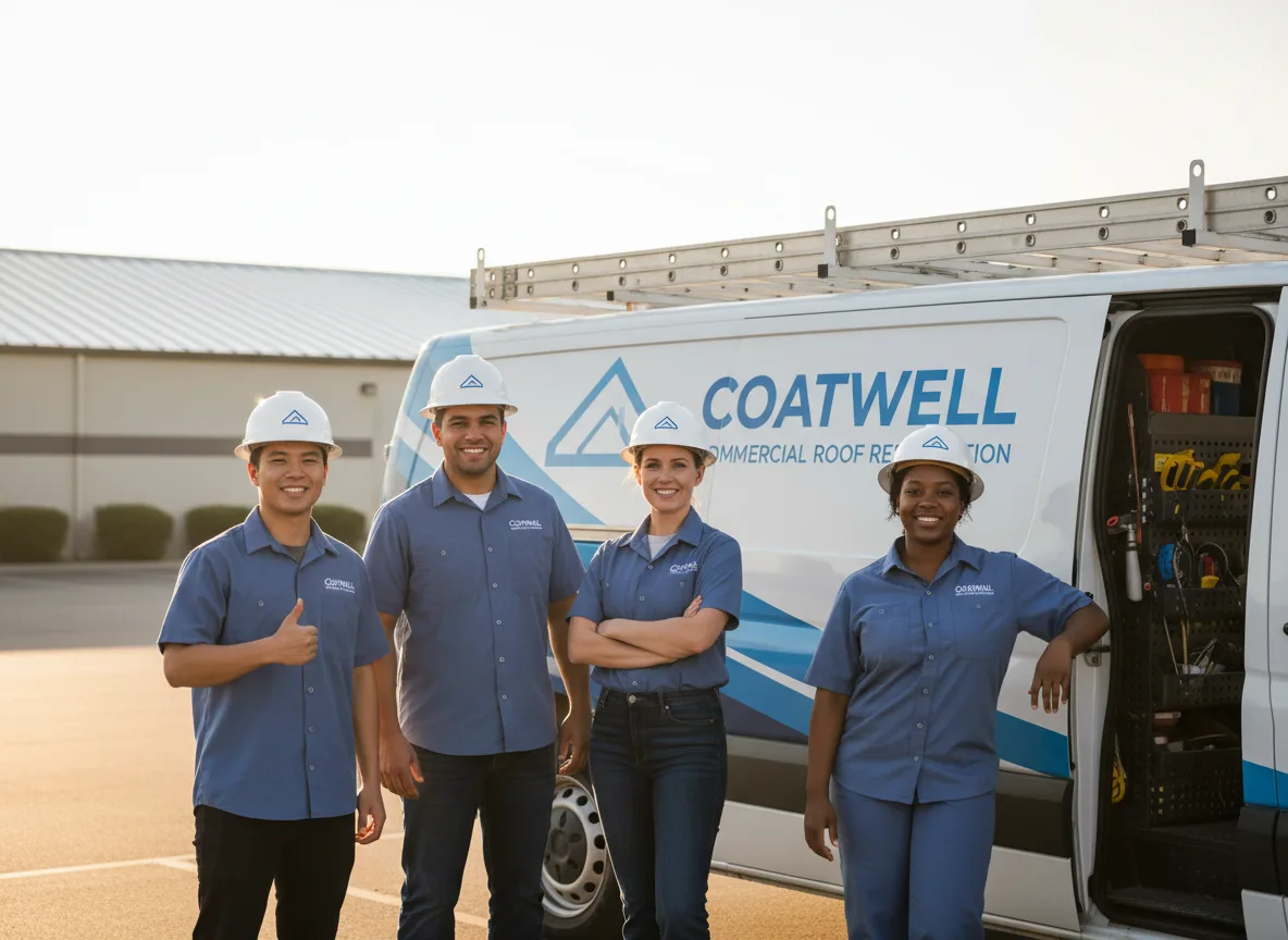 Commercial roof coating company in Bicknell, IN
